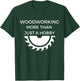 Passion Woodworking Hacksaw Worker chainsaw T-Shirt - T-Shirt | Forest
