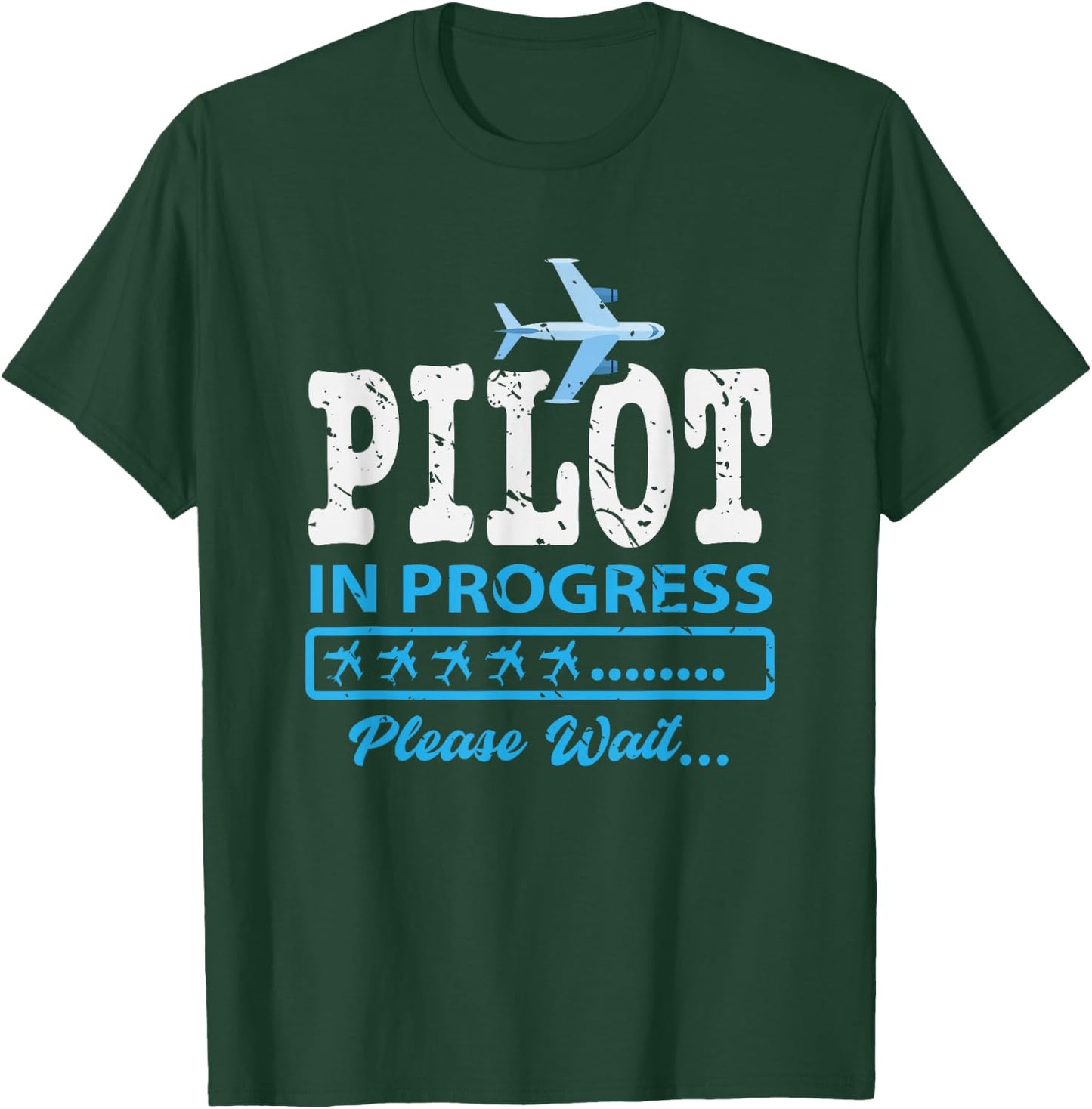 Airport Aeroplane Gift Future Pilot T-Shirt - T-Shirt | Forest