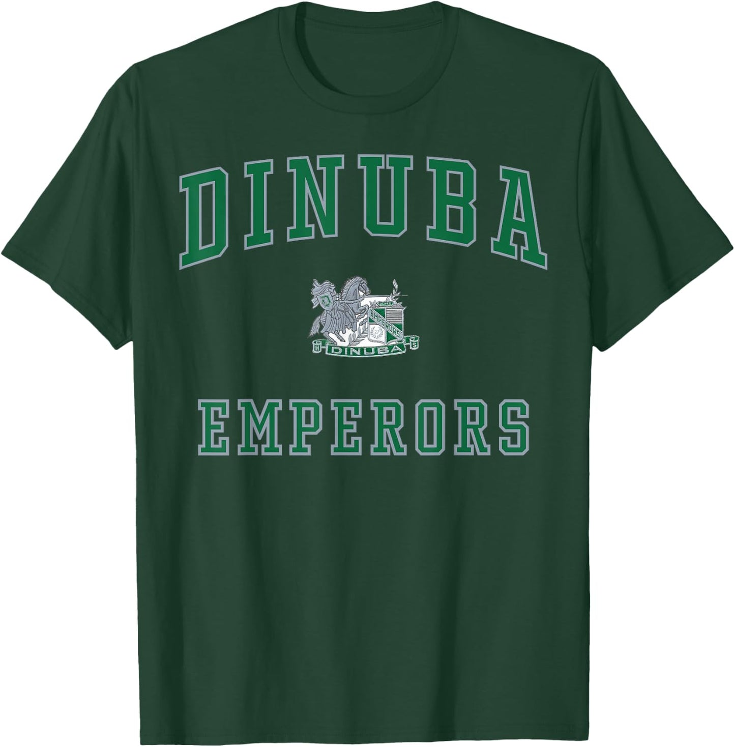 Dinuba High School Emperors C1 T-Shirt - T-Shirt | Forest