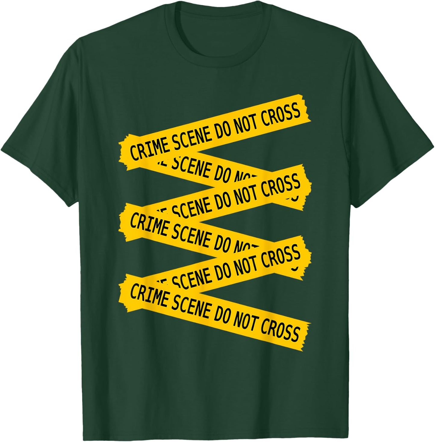 Forensic Science Crime Scene Do Not Cross Forensics T-Shirt - T-Shirt | Forest