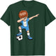 Dabbing Soccer Boy Guatemala Jersey Guatemalan Football Fans T-Shirt - T-Shirt | Forest