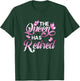 Women Floral The Queen Has Retired T-Shirt - T-Shirt | Forest