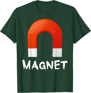 Magnet Halloween Costumes Shirt Matching For Couples T-Shirt - T-Shirt | Forest
