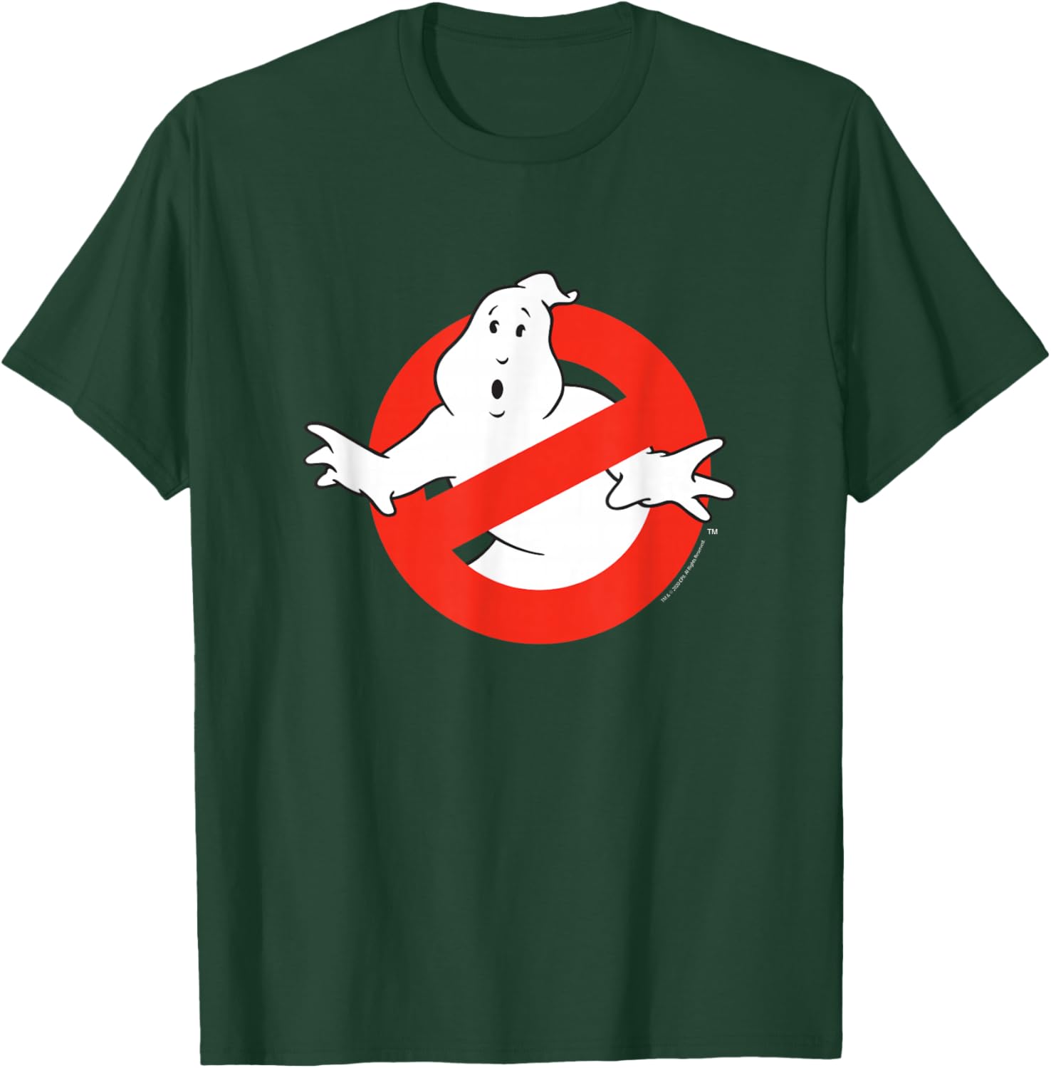 Ghostbusters Original No Ghost Logo Funny Retro Movie T-Shirt - T-Shirt | Forest