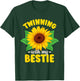 Matching Twin Twinning With My Bestie Sunflower T-Shirt - T-Shirt | Forest