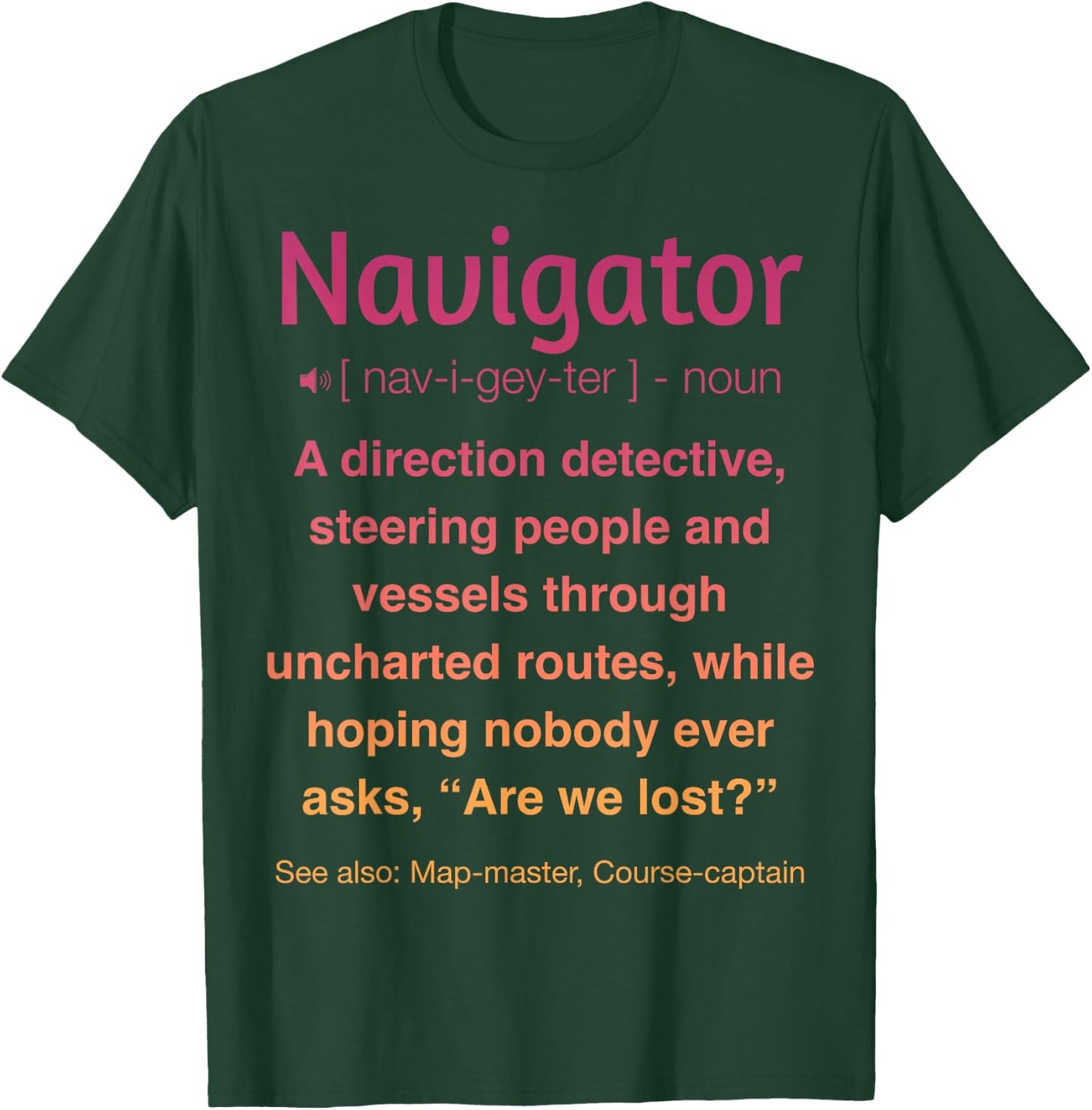 Navigator T-Shirt - T-Shirt | Forest
