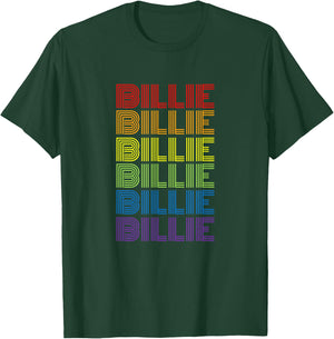 Retro Style Billie Rainbow T-Shirt - T-Shirt | Forest