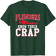 Funny Plumbing Shirts Plumbers Know Their Crap Gift Men T-Shirt - T-Shirt | Forest