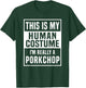 Porkchop Costume Shirt for a funny halloween top T-Shirt - T-Shirt | Forest