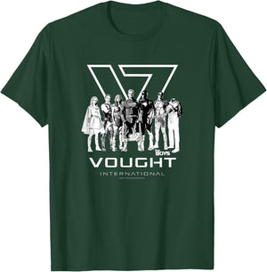 The Boys Vought Group Photo Superhero TV Show T-Shirt - T-Shirt | Forest
