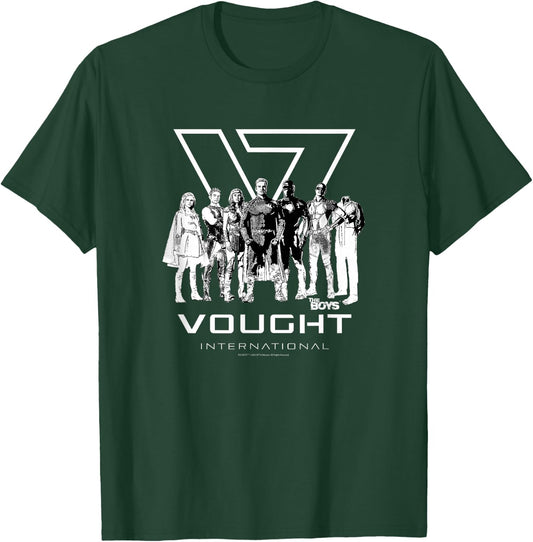 The Boys Vought Group Photo Superhero TV Show T-Shirt - T-Shirt | Forest