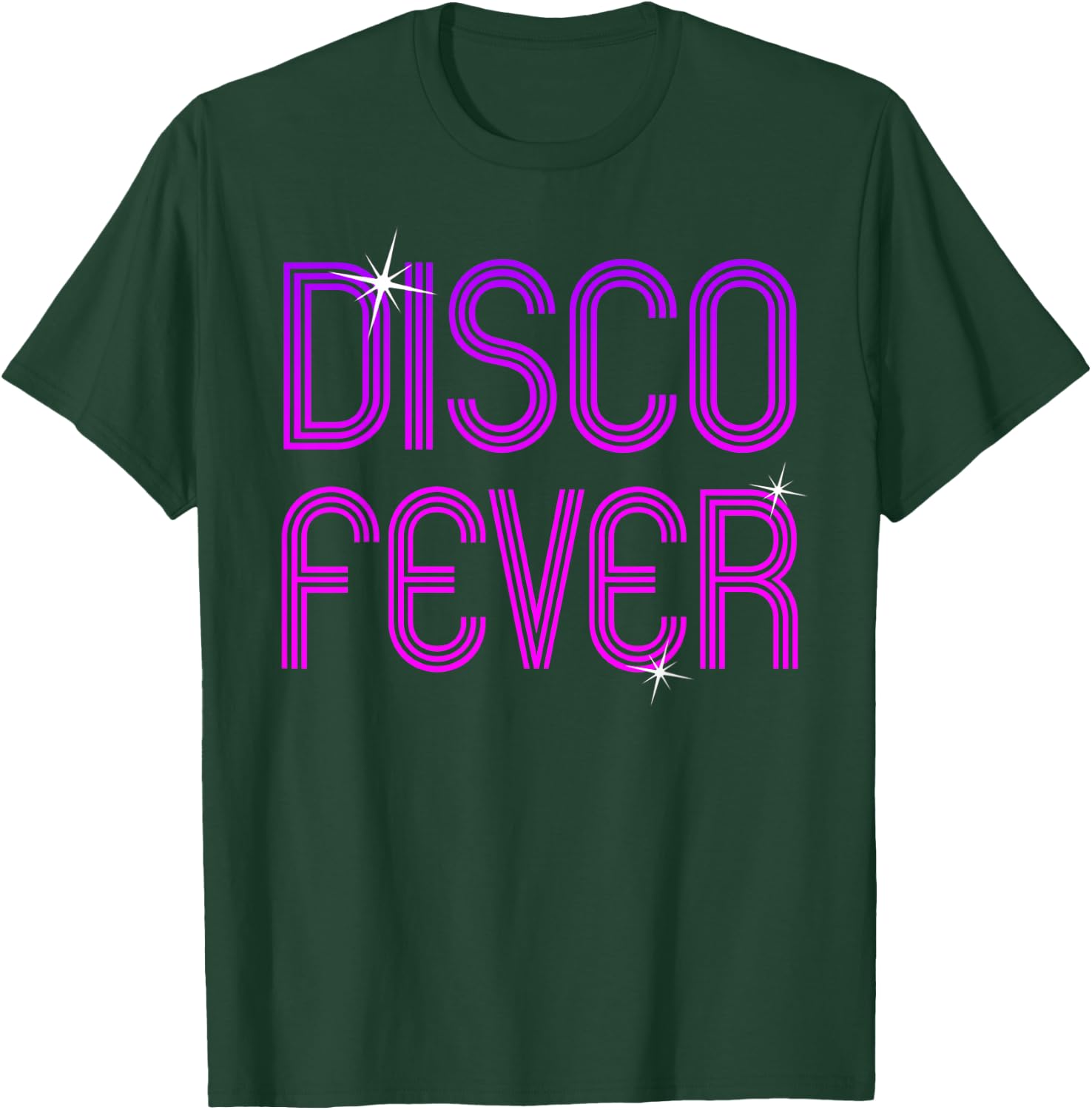 Vintage Retro Disco Fever 70s 80s Family Party Dance Theme T-Shirt - T-Shirt | Forest
