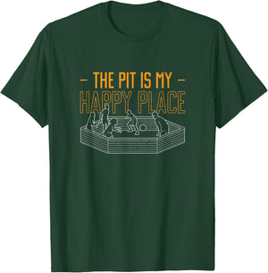 The Pit Is My Happy Place Gaga Ball T-Shirt - T-Shirt | Forest