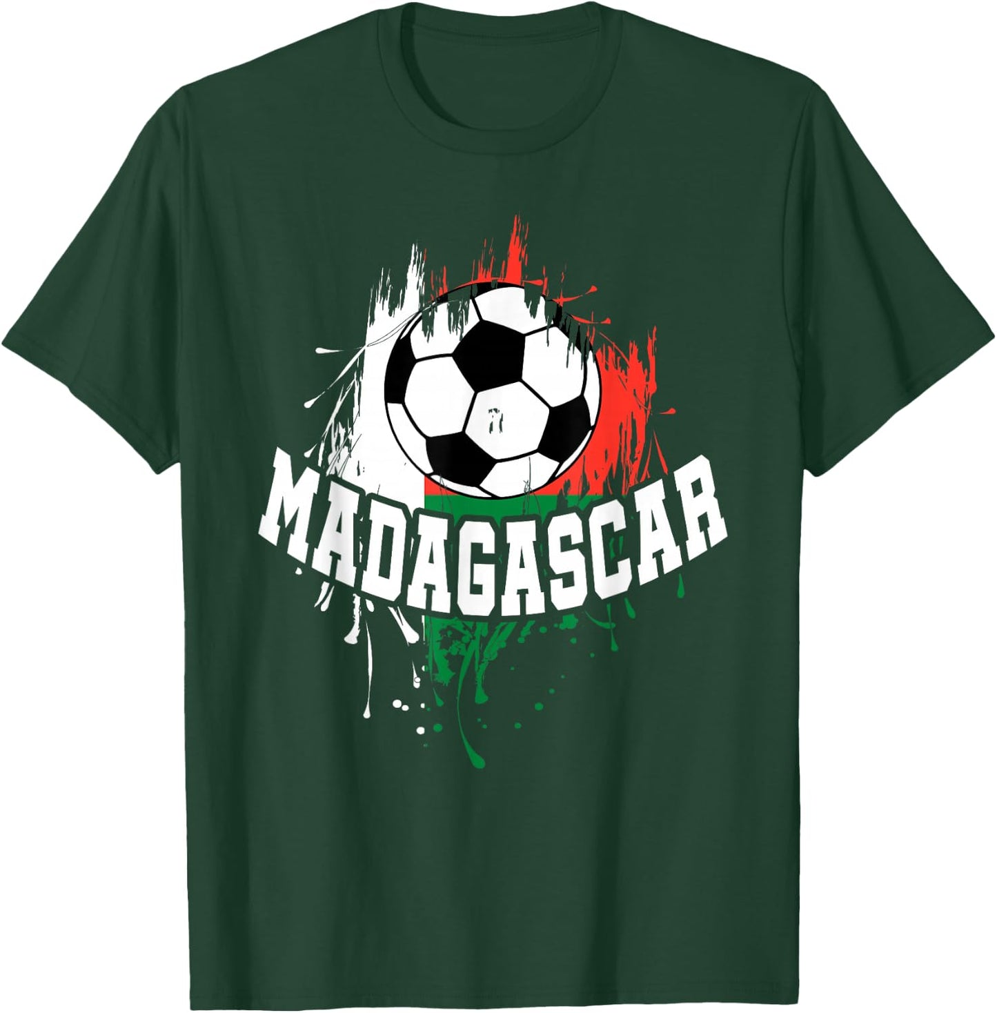 Madagascar Soccer Madagascar Football Malagasy Futbol T-Shirt - T-Shirt | Forest