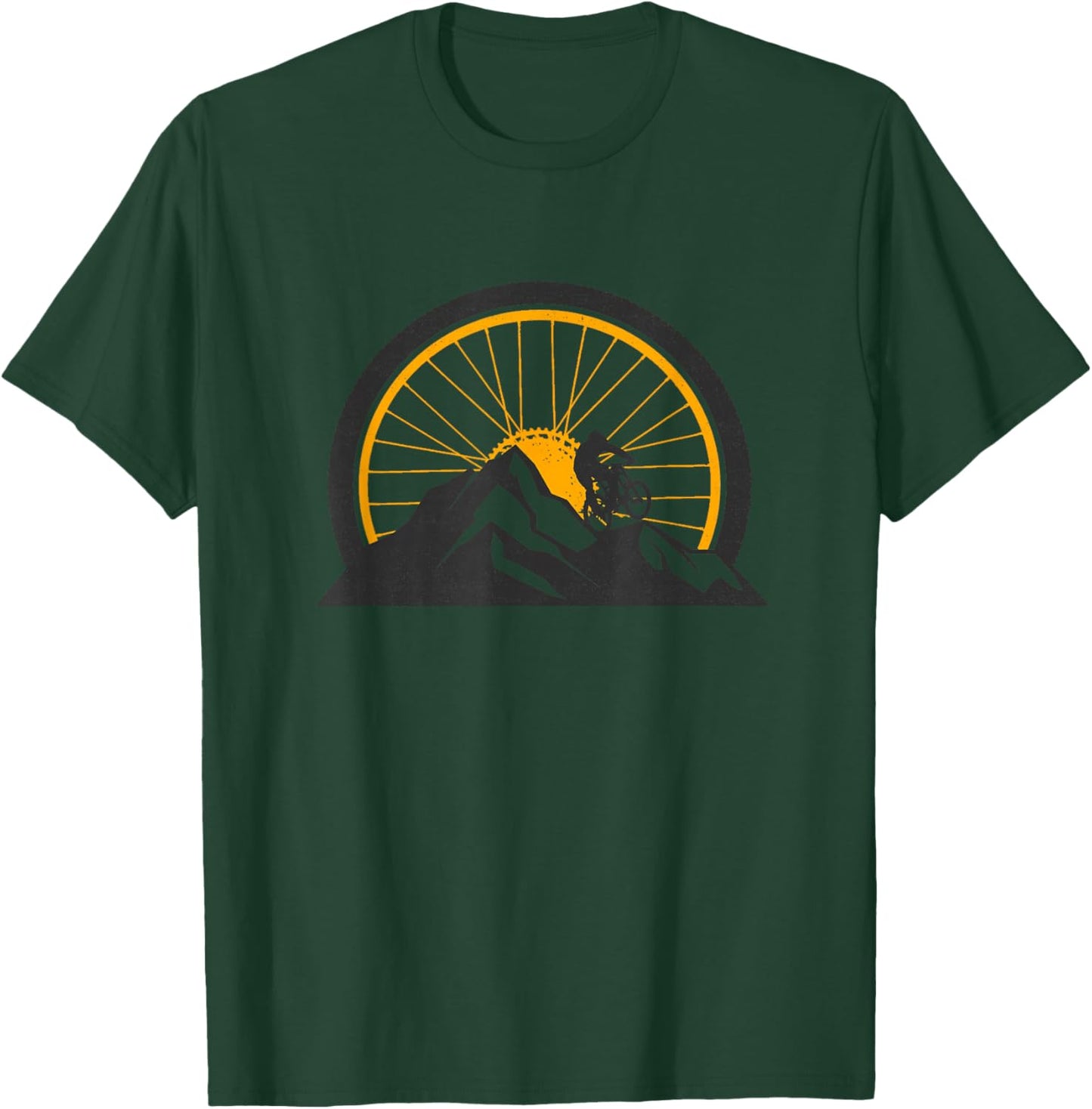 Mountain Bike MTB Clothing - MTB Mountain Bike T-Shirt - T-Shirt | Forest