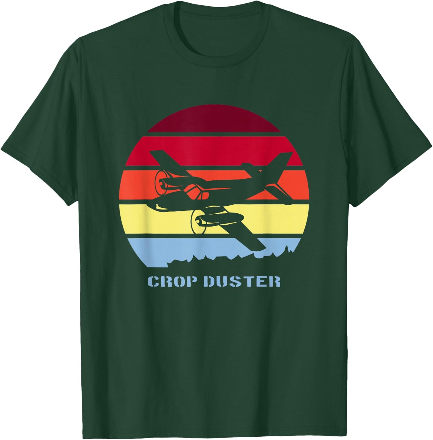 Crop Dusting Cropduster Aerial Application AG Duster Pilot T-Shirt - T-Shirt | Forest