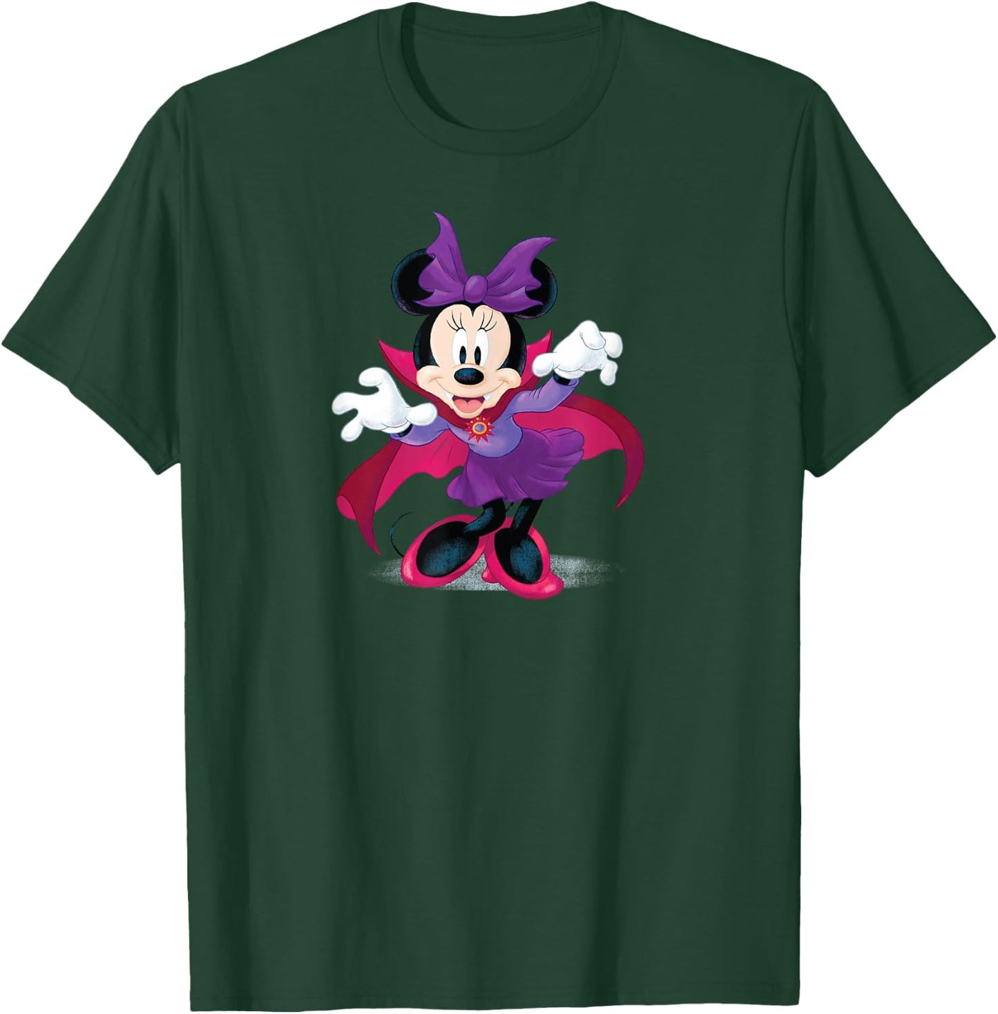 Disney Halloween Minnie Mouse Vampire T-Shirt - T-Shirt | Forest