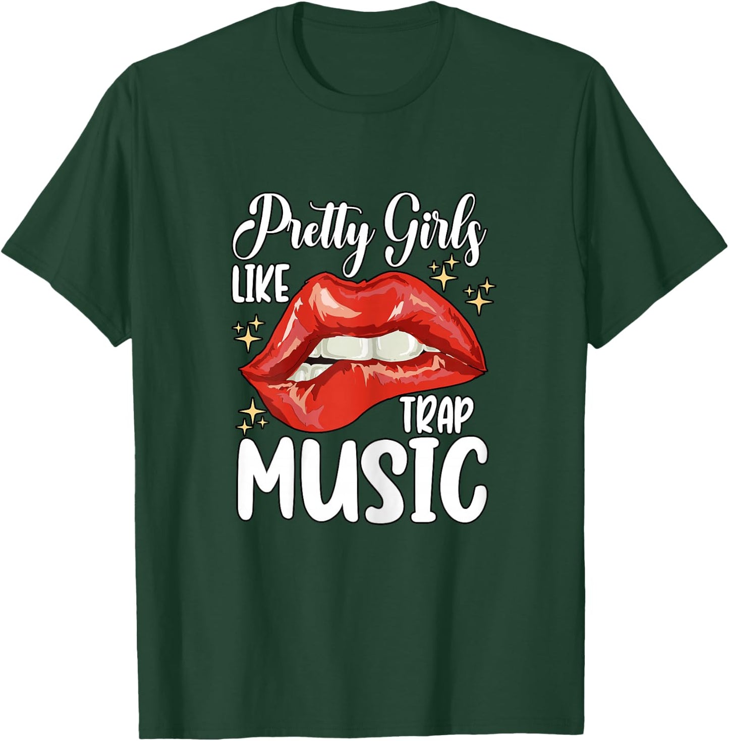 Pretty Girls Like Trap Music Retro Hip Hop T-Shirt - T-Shirt | Forest