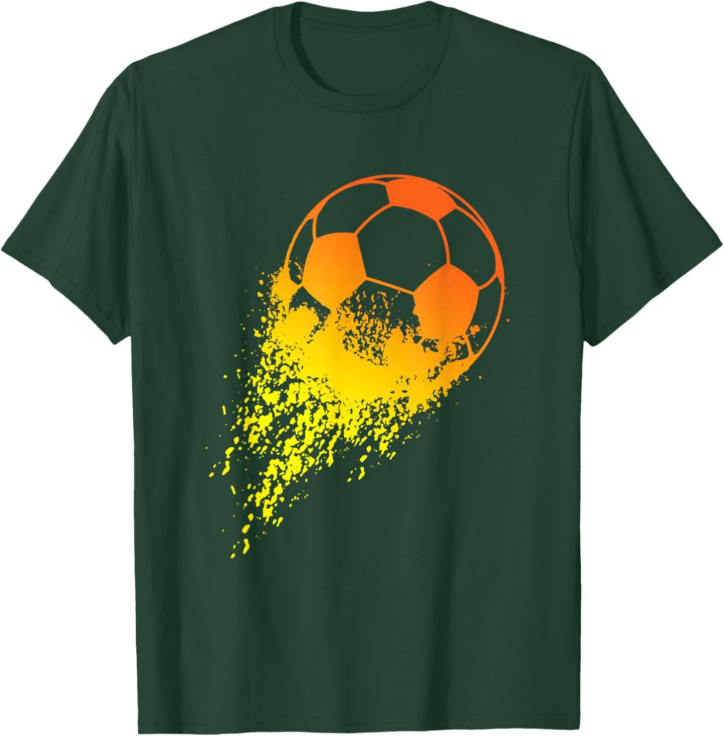 Soccer Player Sports Vintage Men Boys Soccer T-Shirt - T-Shirt | Forest