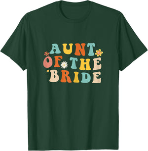 Aunt of the bride Shirt Aunt of the bride Wedding aunt T-Shirt - T-Shirt | Forest