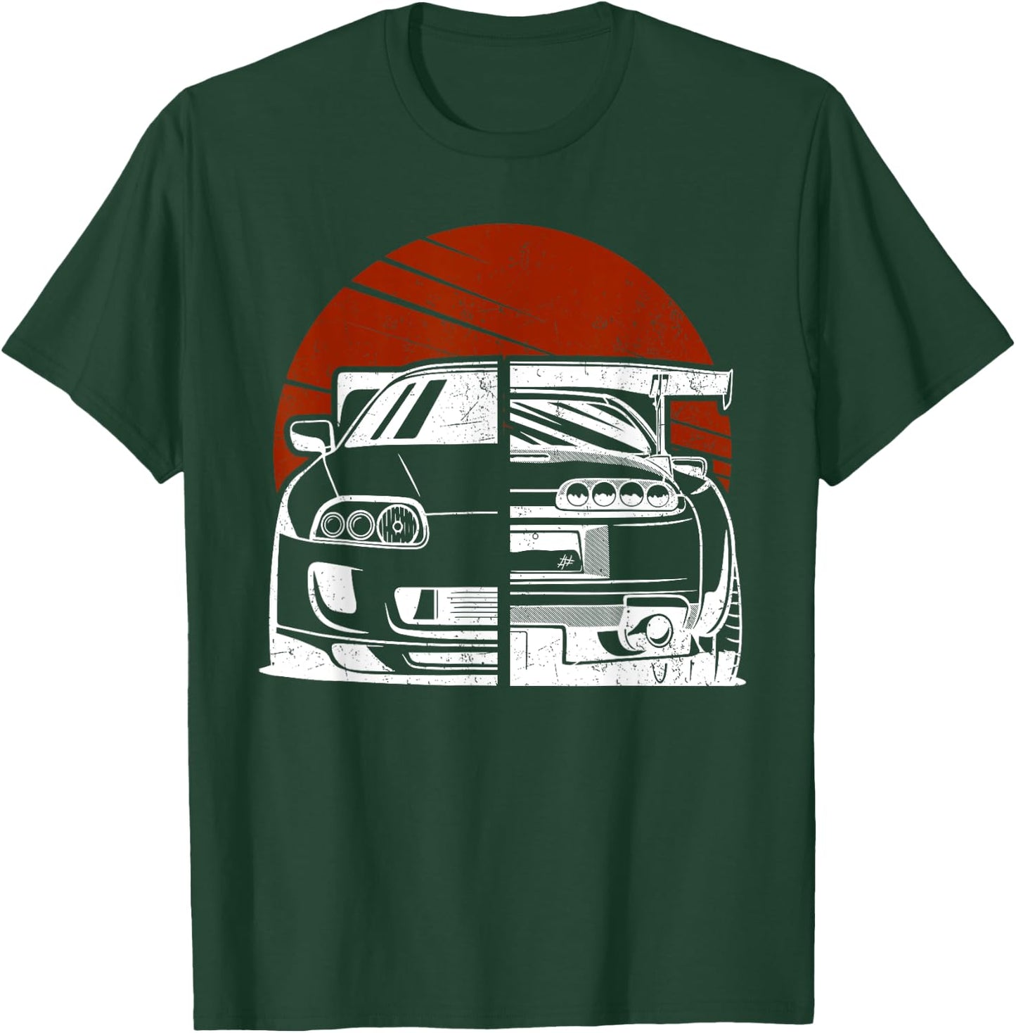 JDM Japan Motorsport Tuning Car Legend 90s T-Shirt - T-Shirt | Forest