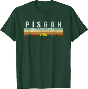Retro Vintage Pisgah National Forest Shirt T-Shirt - T-Shirt | Forest