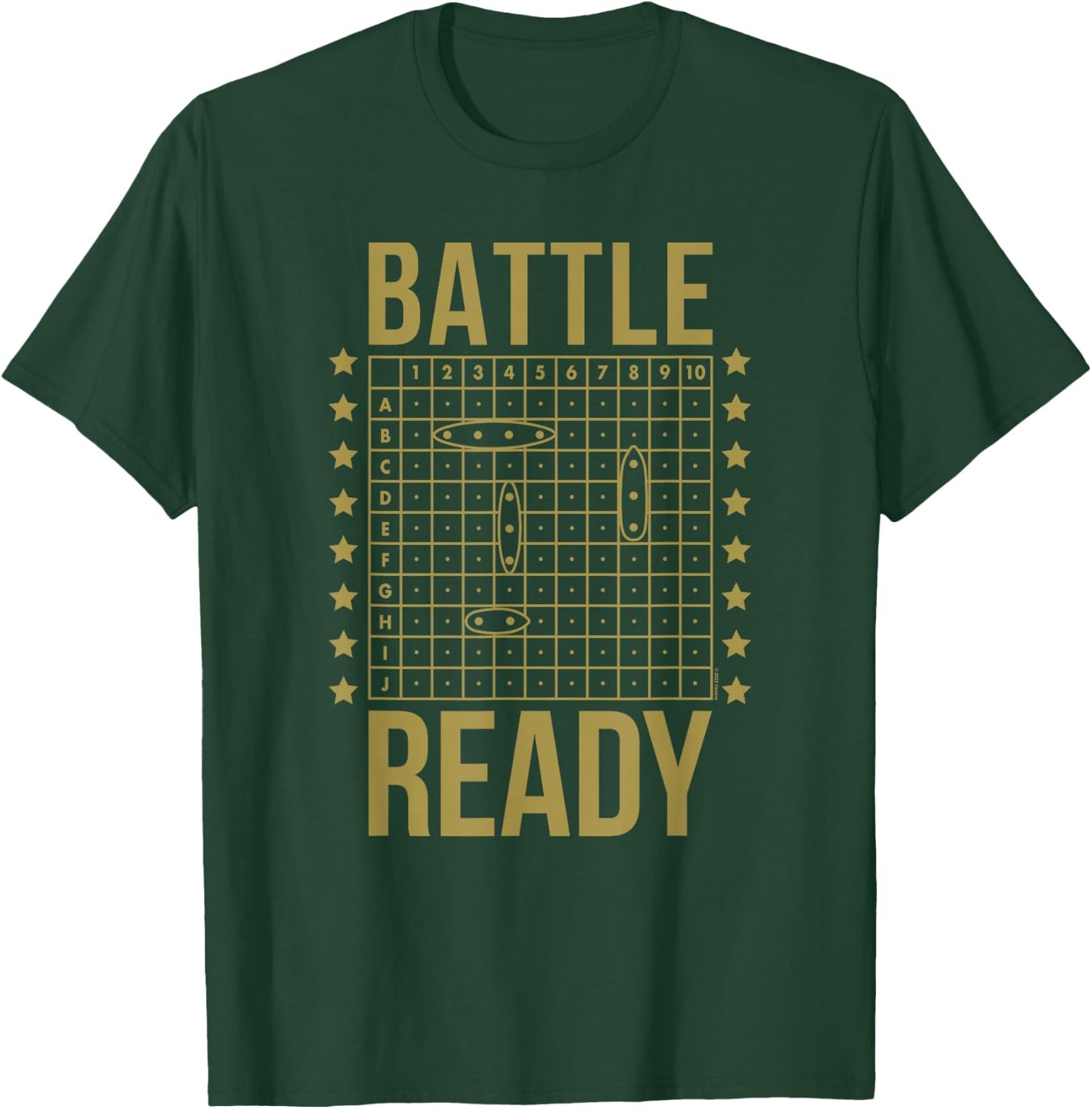 Battleship Battle Ready T-Shirt - T-Shirt | Forest