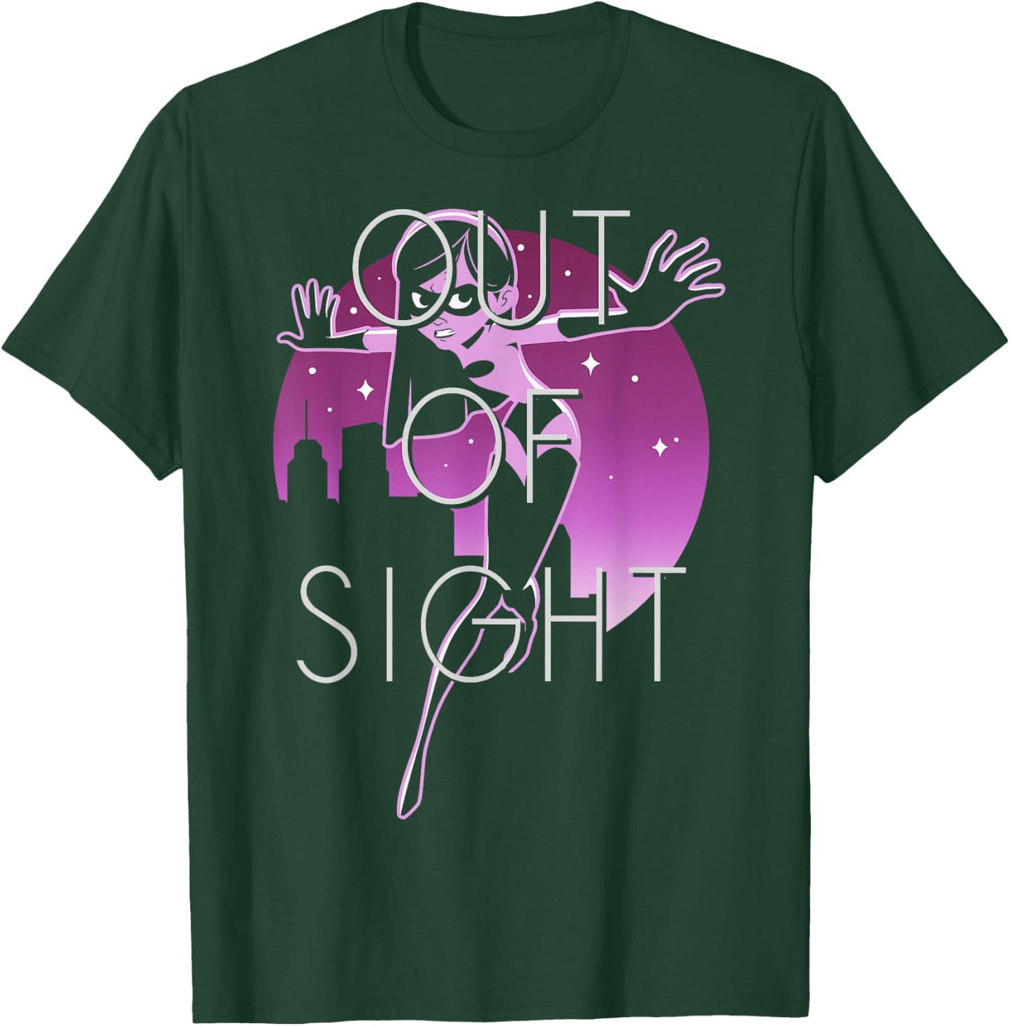 Disney Pixar Incredibles 2 Shy Violet Night Graphic T-Shirt - T-Shirt | Forest