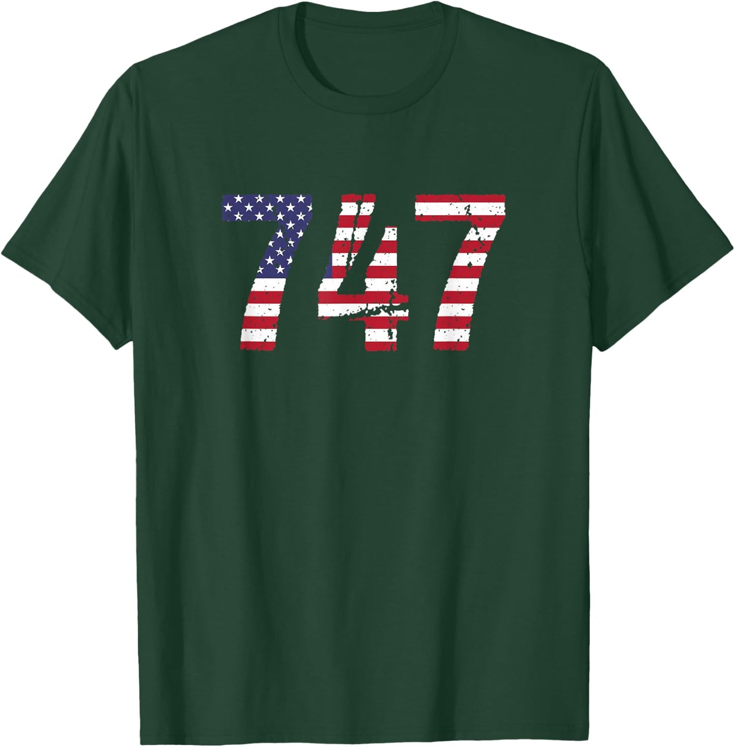 747 California Area Code T-Shirt - T-Shirt | Forest
