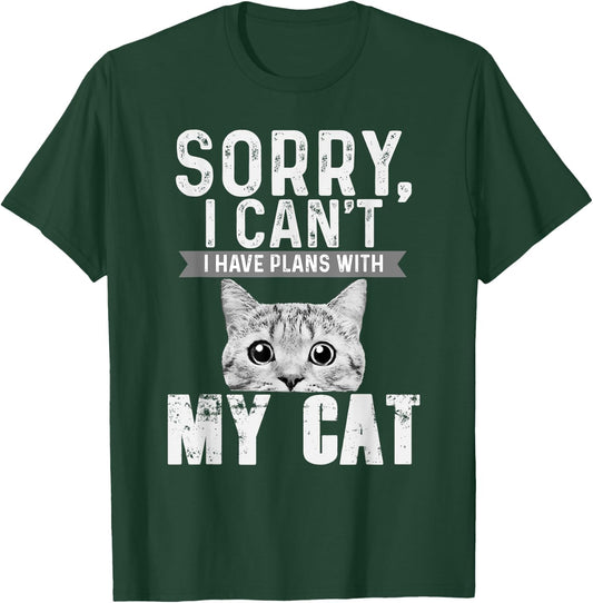 Cute Tabby Cat Face Gift Cat Lovers Women Kids T-Shirt - T-Shirt | Forest