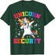 Funny Unicorn Security Shirt Unicorn Kid Gift T-Shirt - T-Shirt | Forest