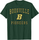 Boonville High School Pioneers C1 T-Shirt - T-Shirt | Forest