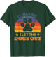 it was me I let the dogs out men women kids funny dog T-Shirt - T-Shirt | Forest