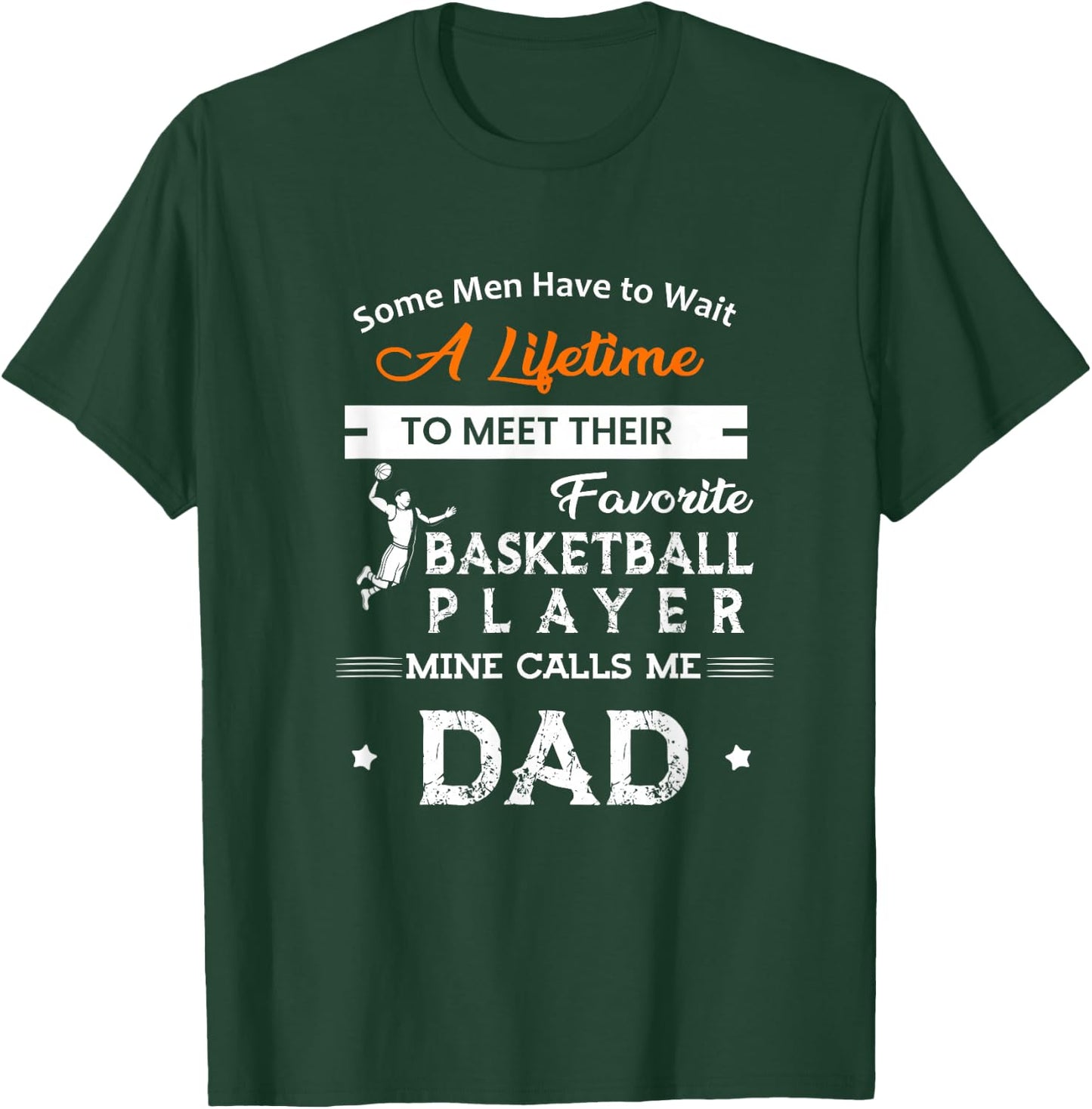 Basketball Dad Calls Me T-Shirt - T-Shirt | Forest