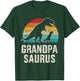 Grandpasaurus vintage dinosaur for grandpa from grandkid T-Shirt - T-Shirt | Forest