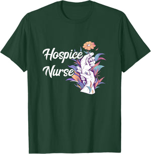 Hospice Nurse Medical Registered Nurse Nursing Life RN T-Shirt - T-Shirt | Forest