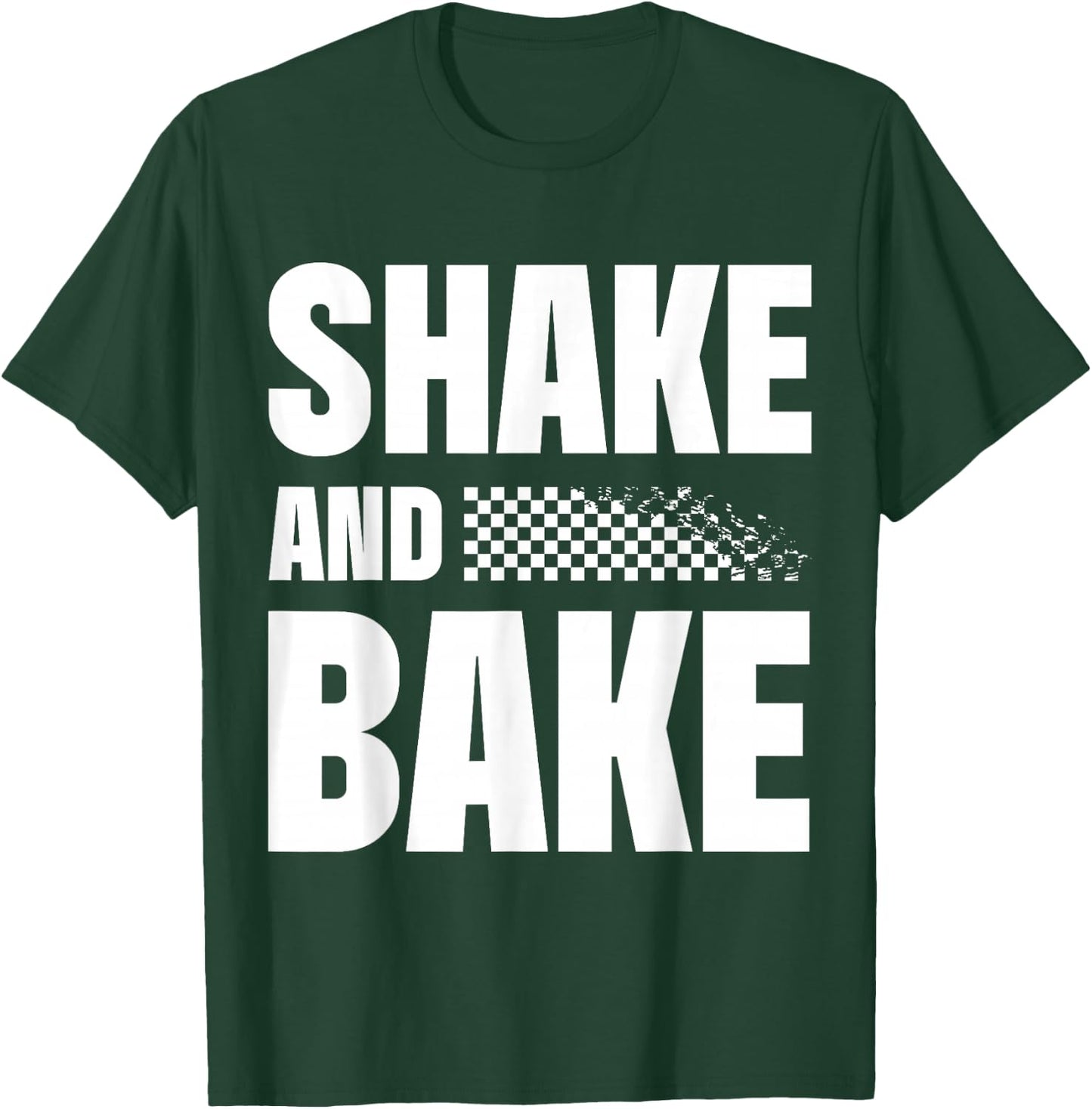 Shake And Bake Confectionery Bake Lover Cupcake Pastry Cake T-Shirt - T-Shirt | Forest