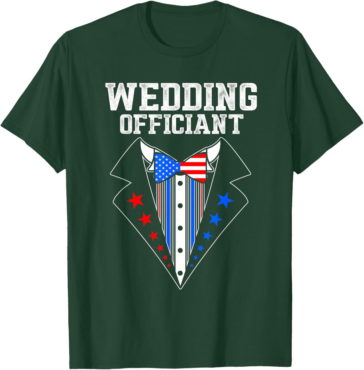 Wedding Officiant Proposals Internet Ordained Minister Gift T-Shirt - T-Shirt | Forest