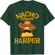 Nacho Average Harper Personalized Name Funny Taco T-Shirt - T-Shirt | Forest
