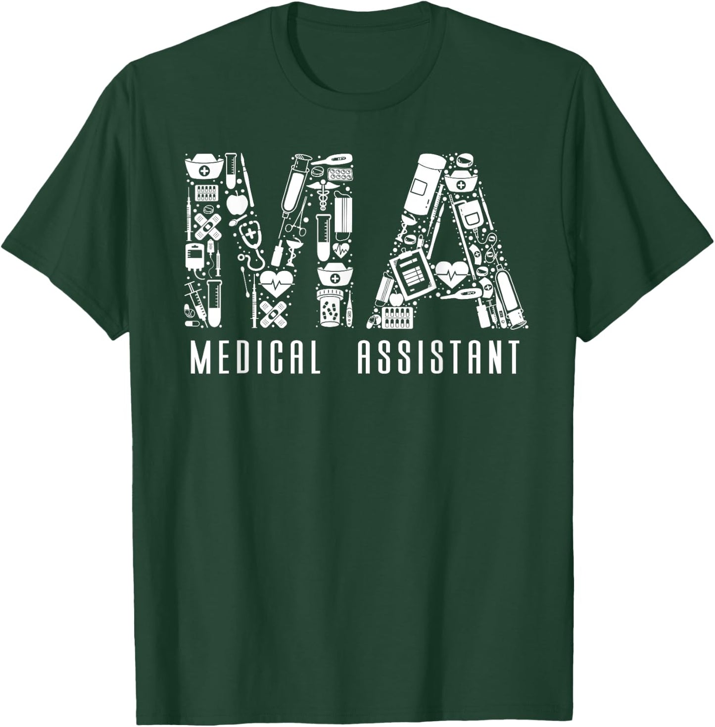 Certified Medical Assistant CMA T-Shirt - T-Shirt | Forest