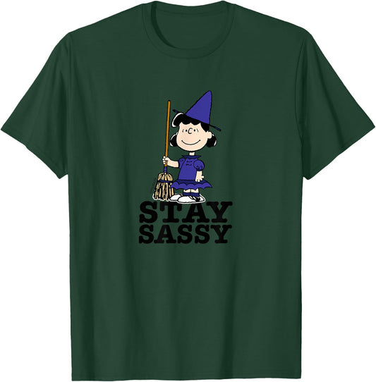 Peanuts - Halloween - Lucy Stay Sassy T-Shirt - T-Shirt | Forest