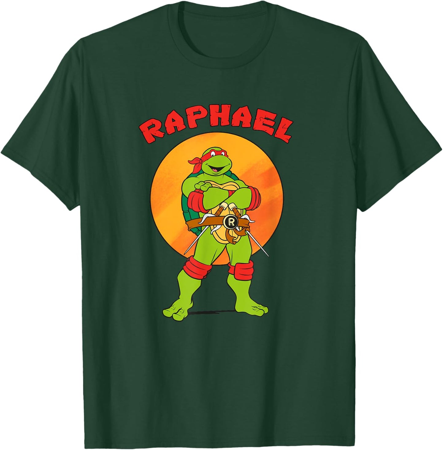 Mademark x Teenage Mutant Ninja Turtles - Raphael Standing Tall T-Shirt - T-Shirt | Forest