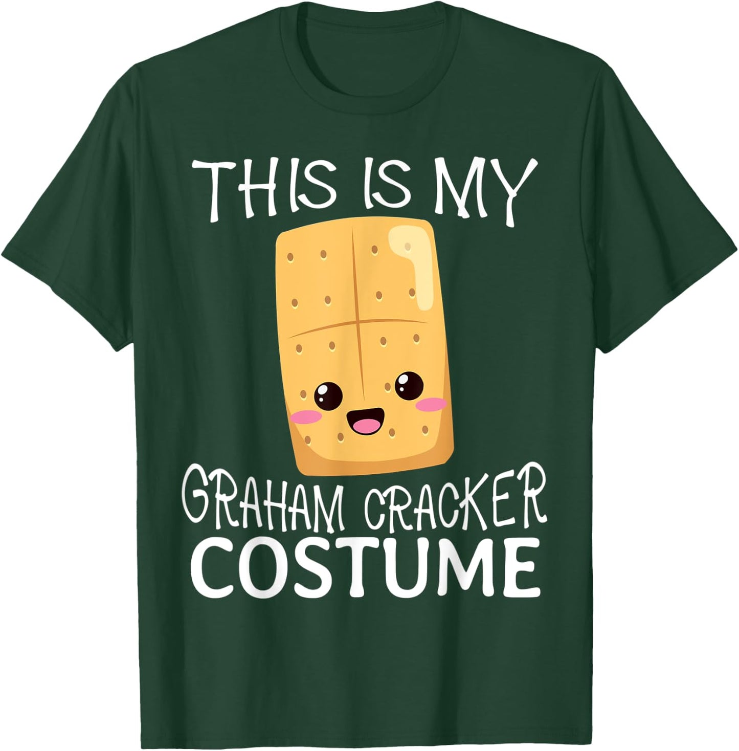 Smores Graham Cracker Halloween Group Costume Big Dad Graham T-Shirt - T-Shirt | Forest