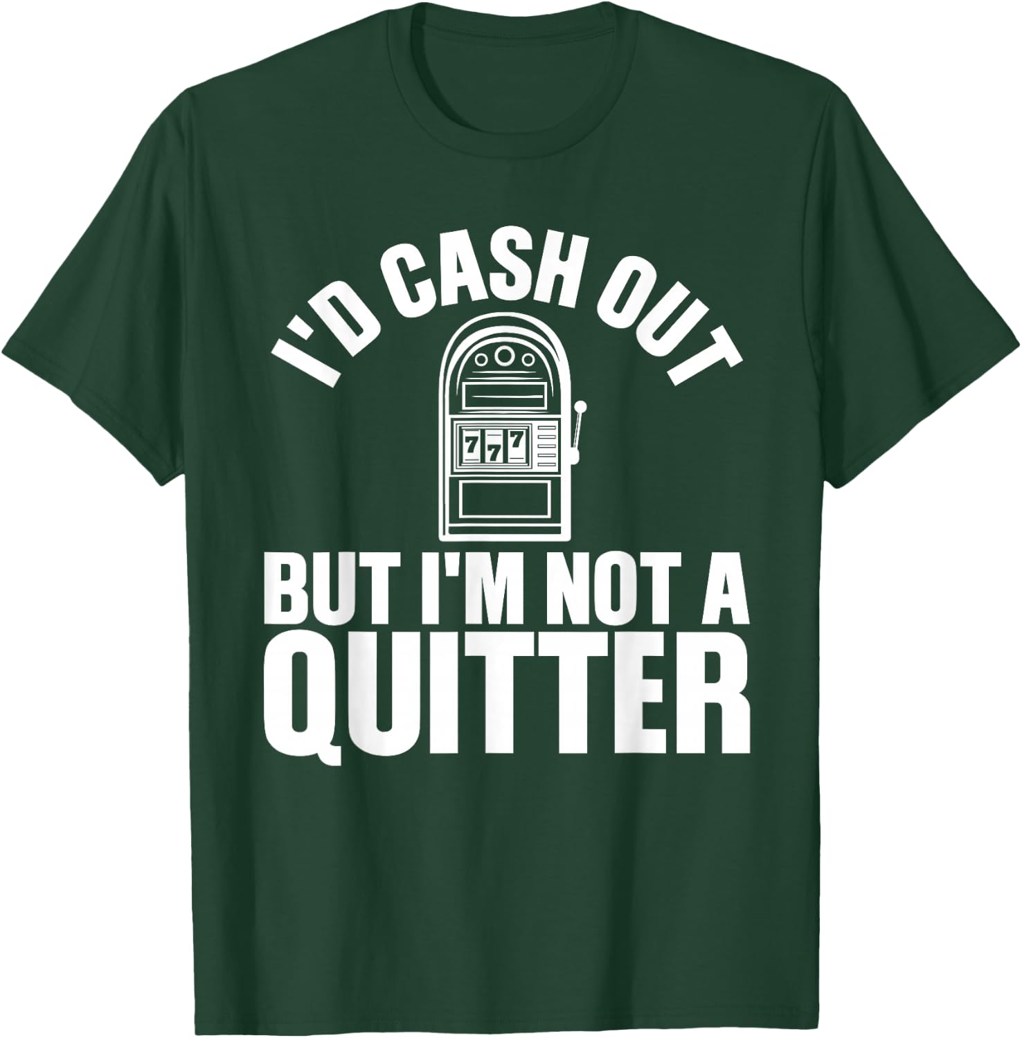 Funny Casino Designs Women Gambling Game Players T-Shirt - T-Shirt | Forest