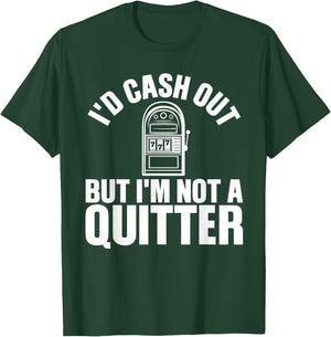Funny Casino Designs Women Gambling Game Players T-Shirt - T-Shirt | Forest