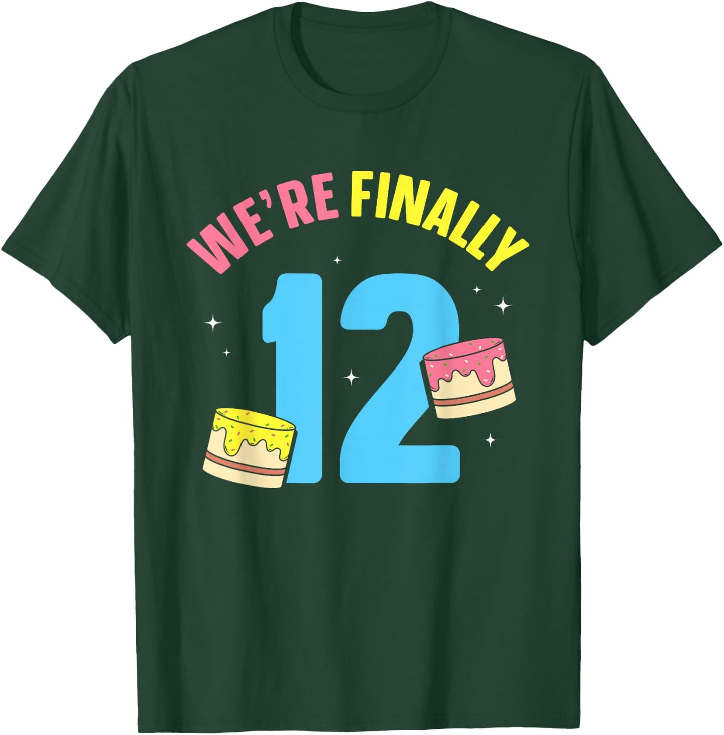 Wir Sind Endlich 12th Birthday Zwilling Gemini T-Shirt - T-Shirt | Forest
