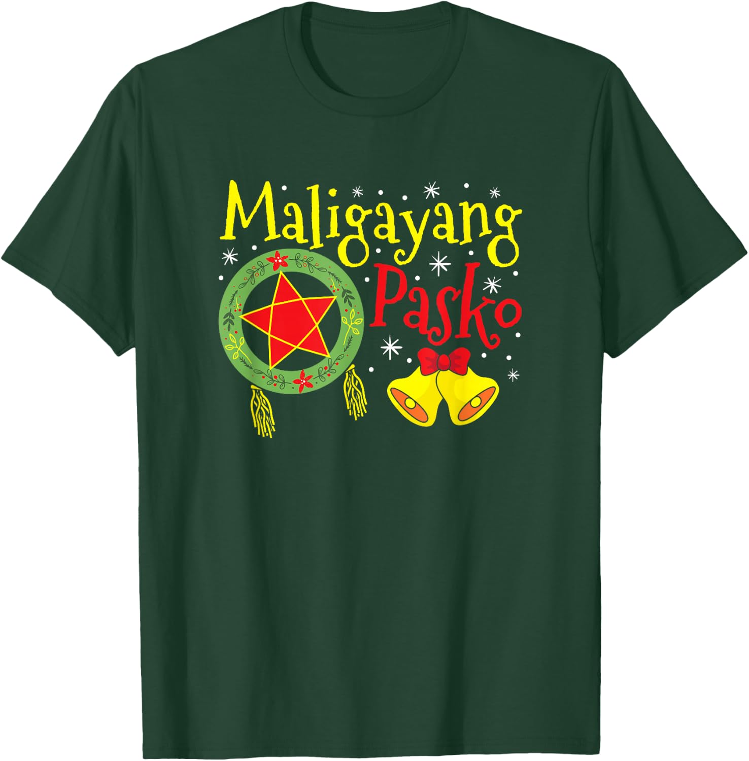 Philippines Filipino Christmas Maligayang Pasko T-Shirt - T-Shirt | Forest