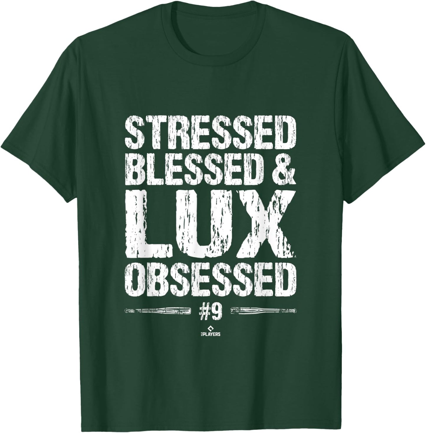 Lux Obsessed Gavin Lux MLBPA Baseball Player Funny T-Shirt - T-Shirt | Forest