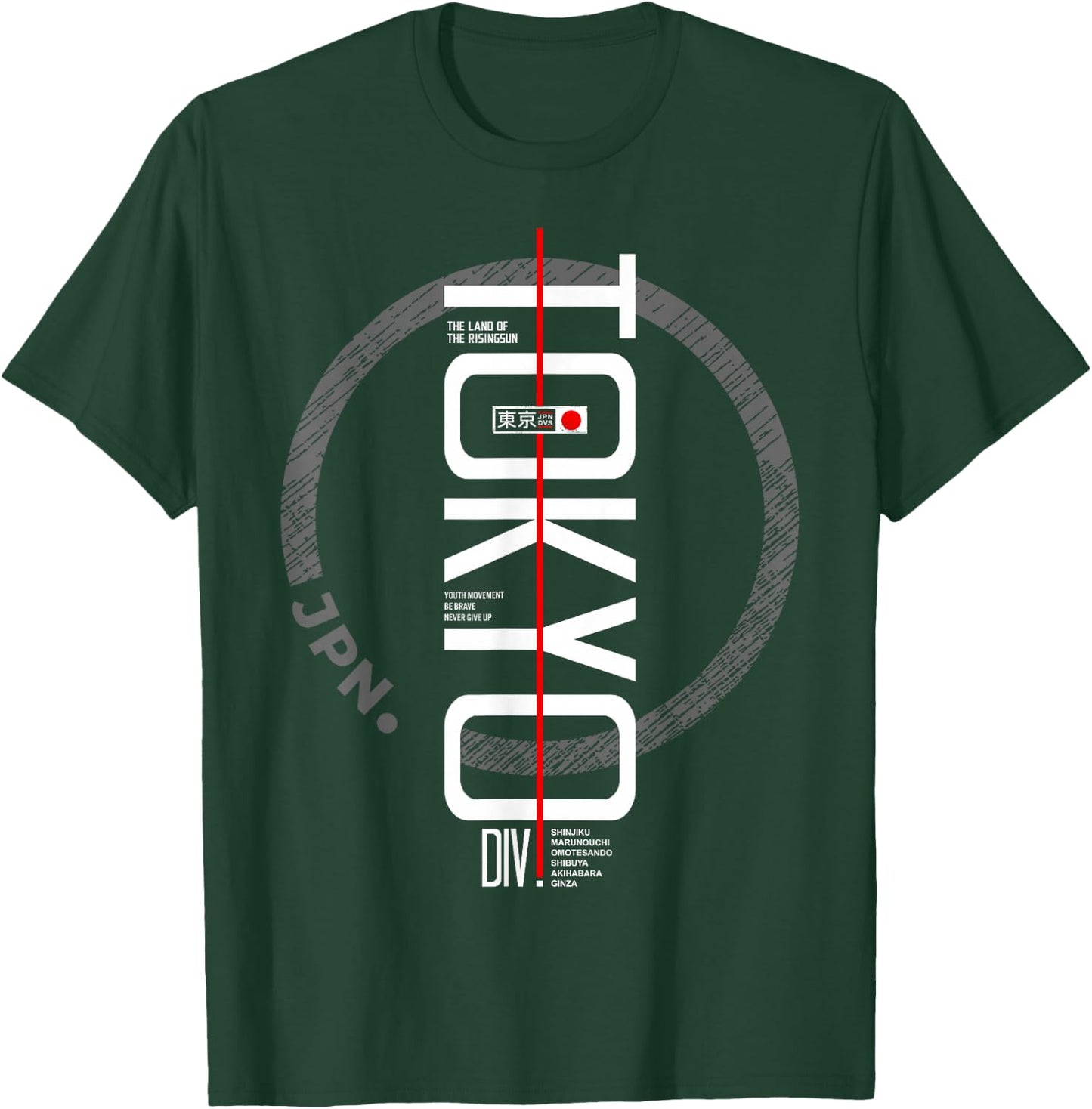 Tokyo DIV T-Shirt - T-Shirt | Forest