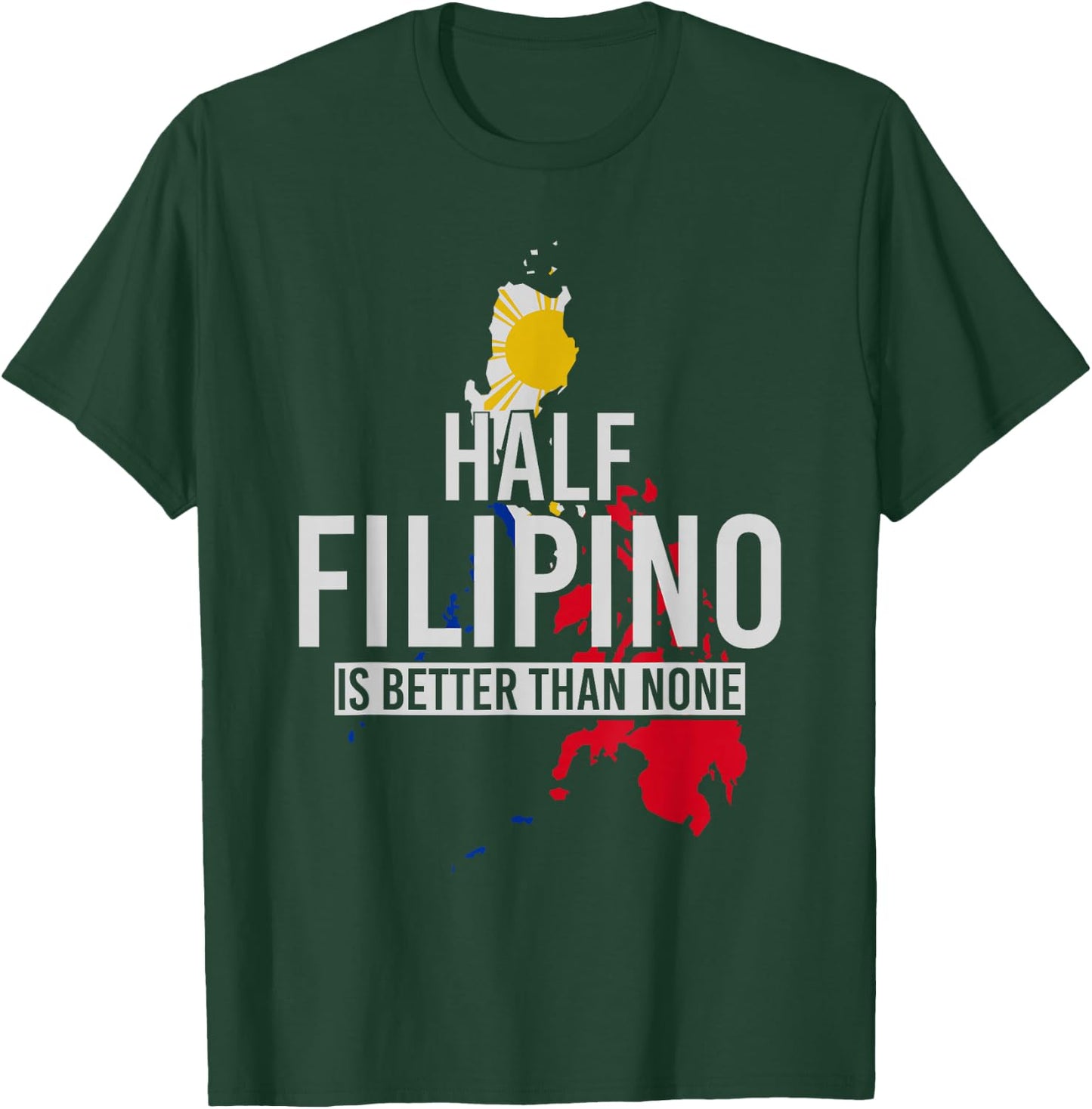 Filipino Roots Filipino Flag Funny Philippines T-Shirt - T-Shirt | Forest